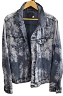 Rare 🔥 Men's BDG Grey Acid Wash Denim Jacket — Size Large/XL