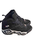 Men's Fila MB 'Black White' Basketball Shoes — Size 12