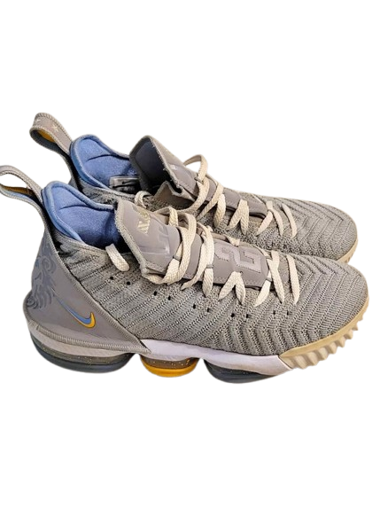 Men's Nike Lebron 16 XVI EP MLPS Minneapolis Lakers Grey — Size 8