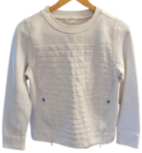 Women's Lululemon Fleece Be True Crew Sweater — Size 4 (white) EUC