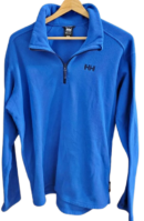 Men's Helly-Hansen Fleece Sweater, Polartec — Size XL, Blue