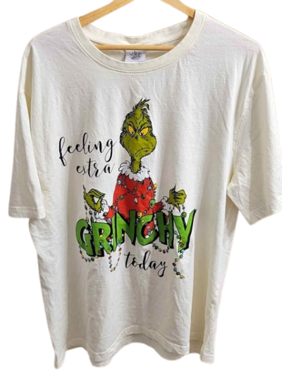 Men's Official Dr. Seuss The Grinch T-Shirt — Size XL