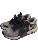 Men's Nike Renew Elevate II Basketball Shoes Wolf Grey Black Silver — Size 9