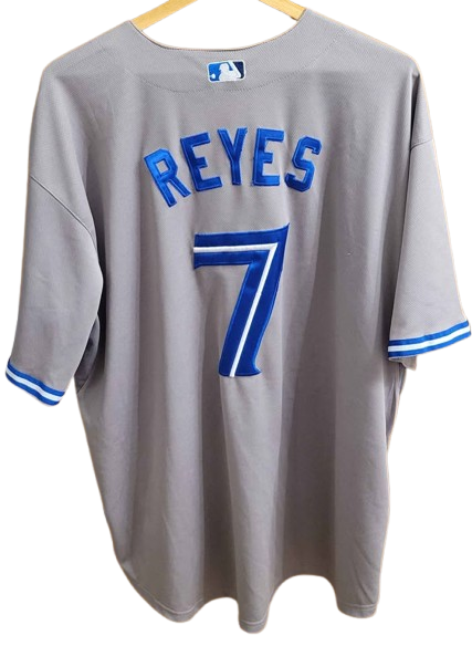 Men's Rare Vintage Toronto Blue Jay's Jersey — Size 52 (XXL) Grey, Embroidered - Image 3