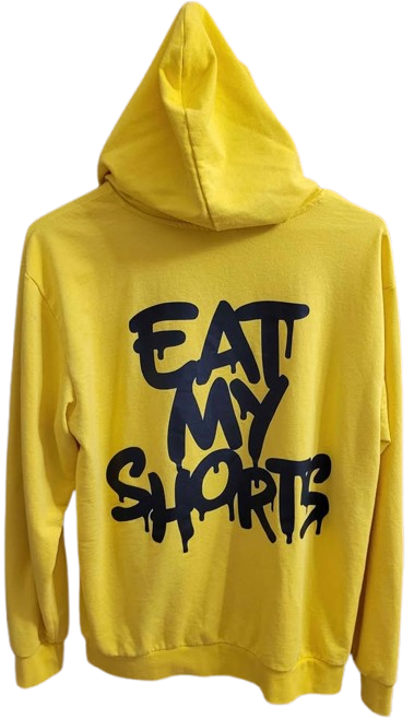 The Simpsons Bart Simpson Graffiti Skateboarding Hoodie Official Licensed — Size M - Image 2