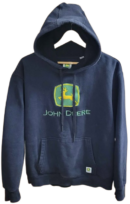 John Deere Men’s Core Pullover Fleece Hoodie — Size Large