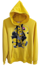 The Simpsons Bart Simpson Graffiti Skateboarding Hoodie Official Licensed — Size M