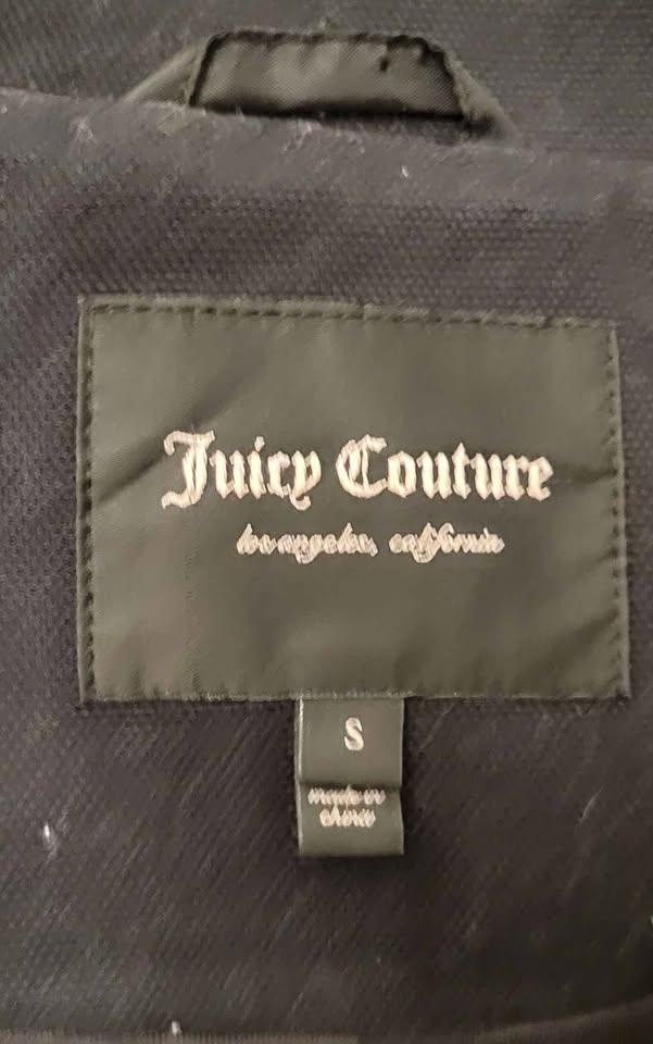 Women's Juicy Couture Utility Jacket with Gold Accents — Size Small - Image 4