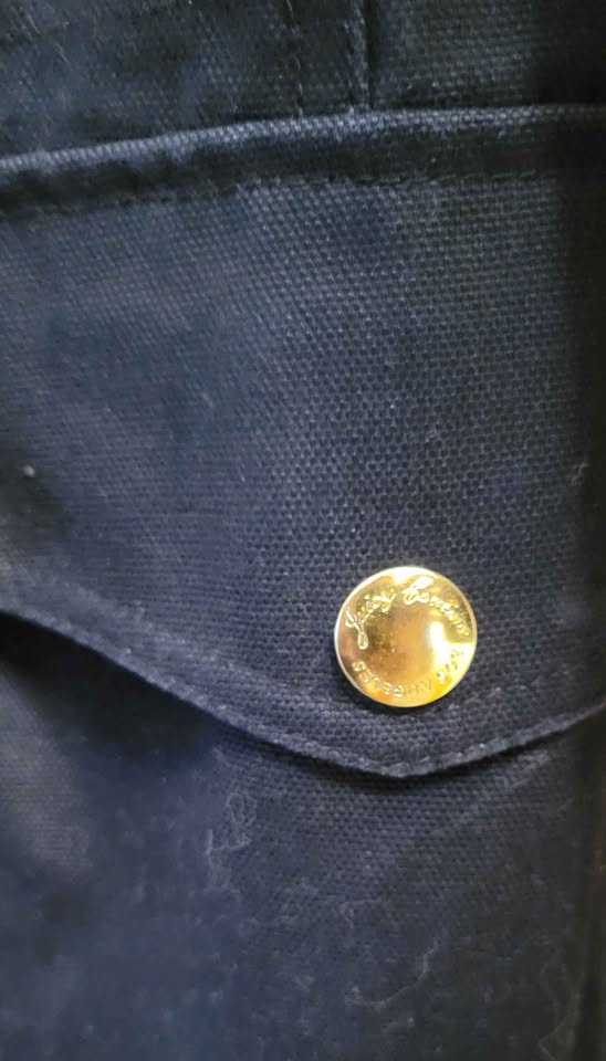 Women's Juicy Couture Utility Jacket with Gold Accents — Size Small - Image 6