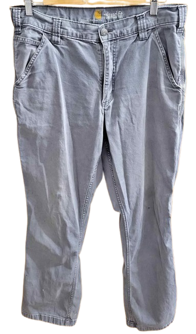 Men's Carhartt Distressed Workwear Pants — Size 34x32