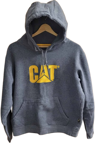 Men's CAT Caterpillar Hoodie — Size Medium