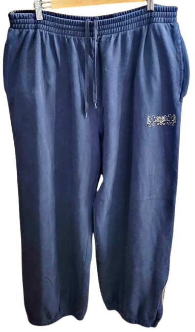 Men's Vintage Y2K Phat Farm Baggy Relaxed Fit Track Pants — Size XL/XXL