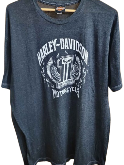 Official Harley Davidson T-Shirt — Size XL, Black