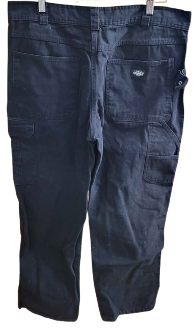 Men's Dickies Workwear Carpenter Pants — Size 36x32, Black - Image 2
