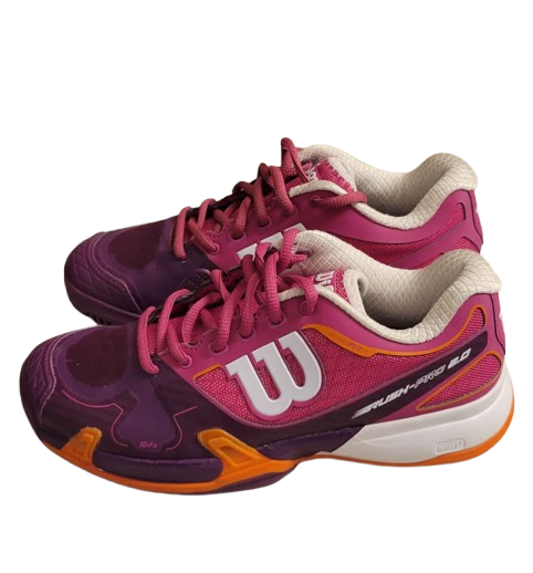 Women's Wilson Rush Pro 2.0 Tennis/Pickle Ball Shoes — Size 5.5 (New) - Image 3