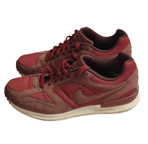 Men's Nike Air Pegasus New Racer Sneakers/Shoes in Suede Mahogany — Size 9 - Image 3