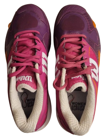 Women's Wilson Rush Pro 2.0 Tennis/Pickle Ball Shoes — Size 5.5 (New) - Image 6