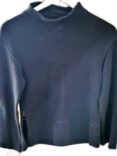 Women's Lululemon On Repeat Mock Neck Sweatshirt / Cozycore — Size 2 (Black)