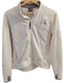 Women's The North Face Flght Series Full Zip Jacket — Size Small / Ivory/Off-White