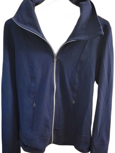 Women's Lululemon Daily Yoga Jacket — Size 10 / Inkwell