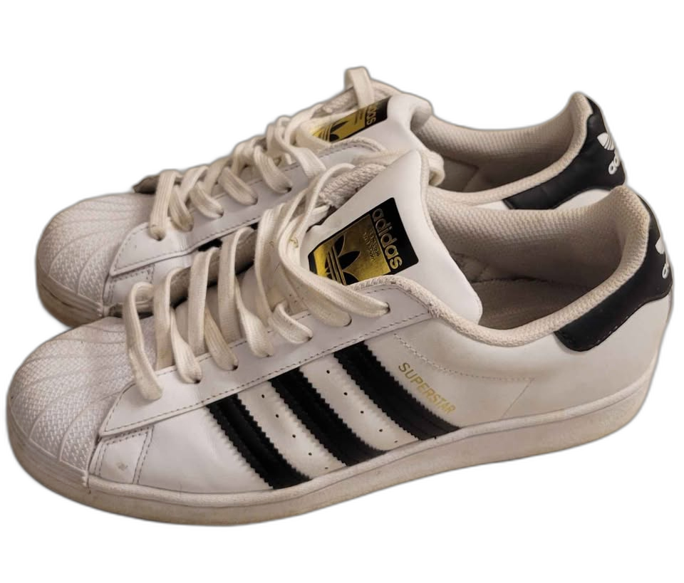 Adidas SuperStar Shoes — Size 9 - Image 3