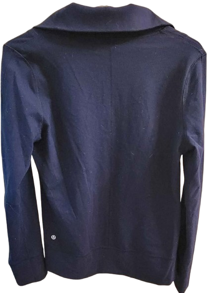 Women's Lululemon Daily Yoga Jacket — Size 10 / Inkwell - Image 6