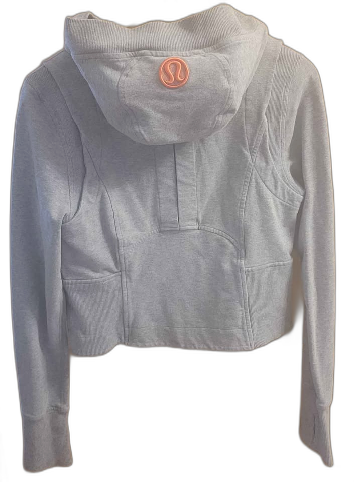 Women's Lululemon Carry and Go Hoodie Jacket / Zip Up — Size 6 (Grey) (Rare Vintage) - Image 2