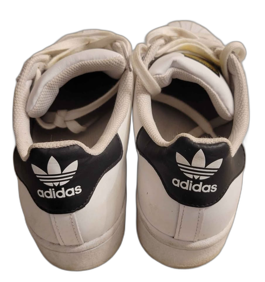 Adidas SuperStar Shoes — Size 9 - Image 4