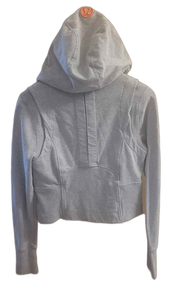 Women's Lululemon Carry and Go Hoodie Jacket / Zip Up — Size 6 (Grey) (Rare Vintage) - Image 3
