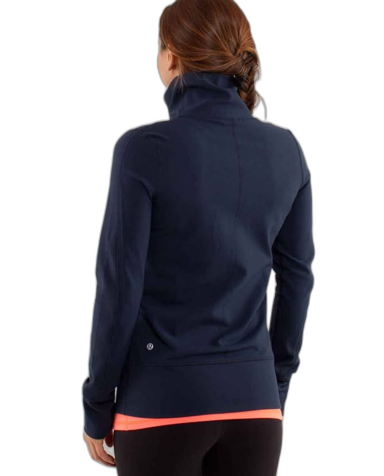 Women's Lululemon Daily Yoga Jacket — Size 10 / Inkwell - Image 5