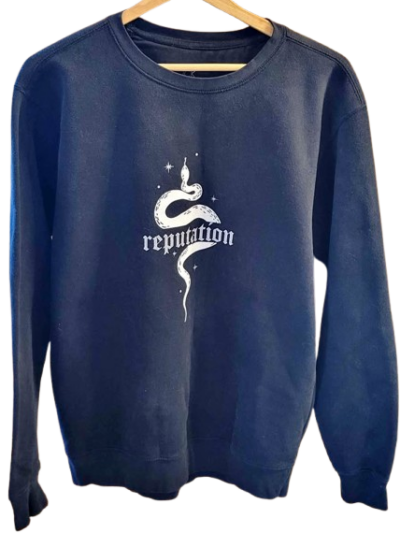Women's Taylor Swift 'Reputation' Official Licensed Hoodie — Size Medium