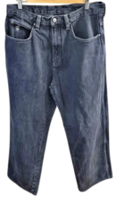 Men's Vintage Y2K Rocawear Baggy Jean's — Size 34x34, Black