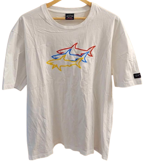Men's Authentic Paul & Shark Yachting T-Shirt — Size XXL