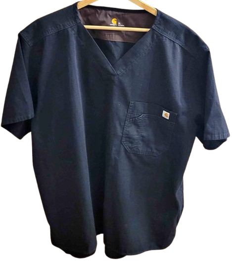 Men's Carhartt Ripstop Utility Scrub Top/T-Shirt — Size XL