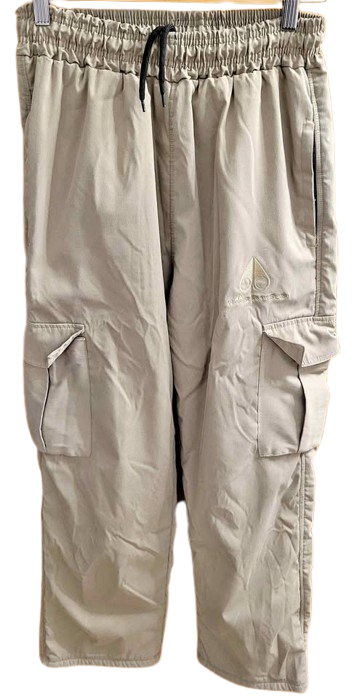 Men's Moose Knuckles Cargo Fleece-Lined Pants — Size M/L (29-33W x 27L)