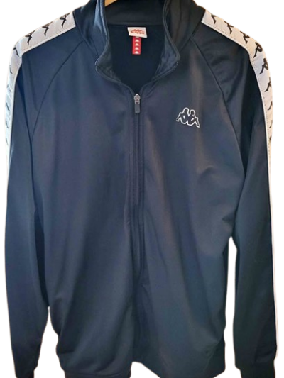 Men's Kappa Zip-up Track Jacket — Size Large/XL