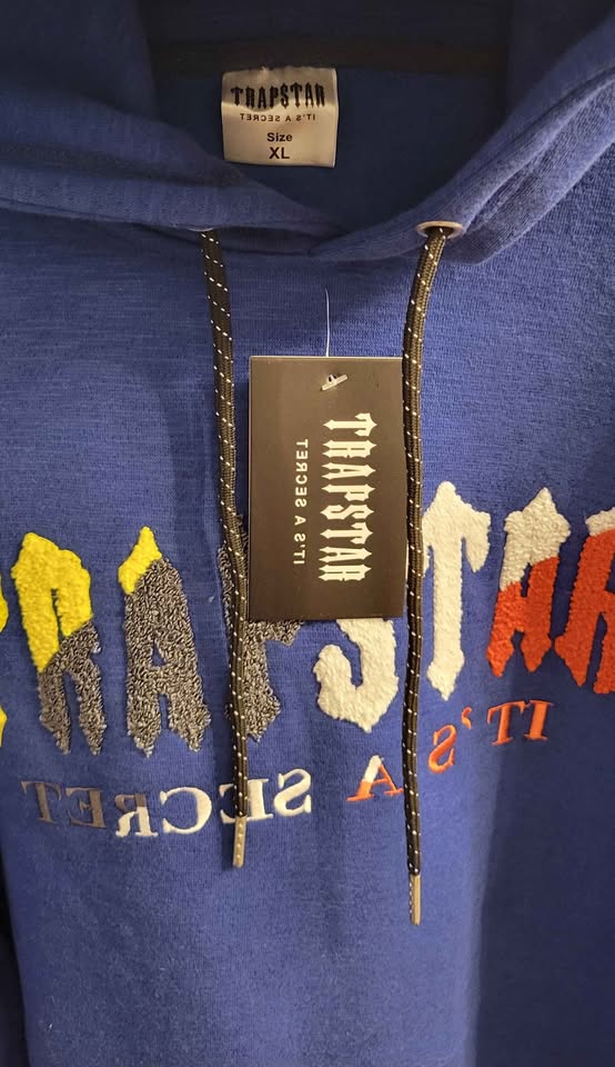 Men's Trapstar London Hoodie — Size XL (Oversized), Blue (New with Tags) - Image 5