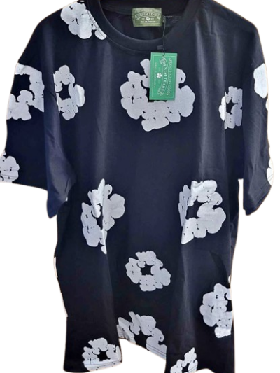 Men's Denim Tears Printed "Cotton Wreath" T-Shirt — Size 3XL (New with Tags)