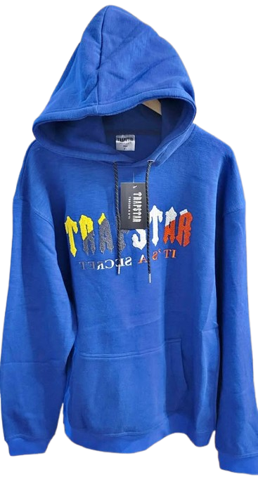 Men's Trapstar London Hoodie — Size XL (Oversized), Blue (New with Tags)
